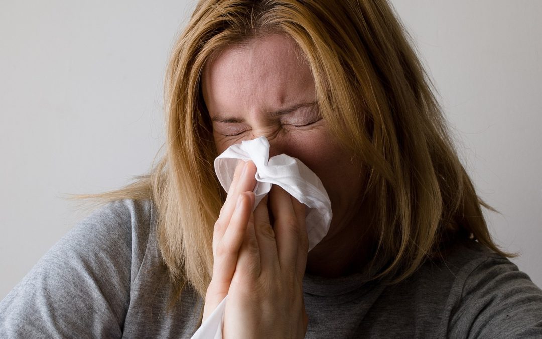 Alergia al polen.