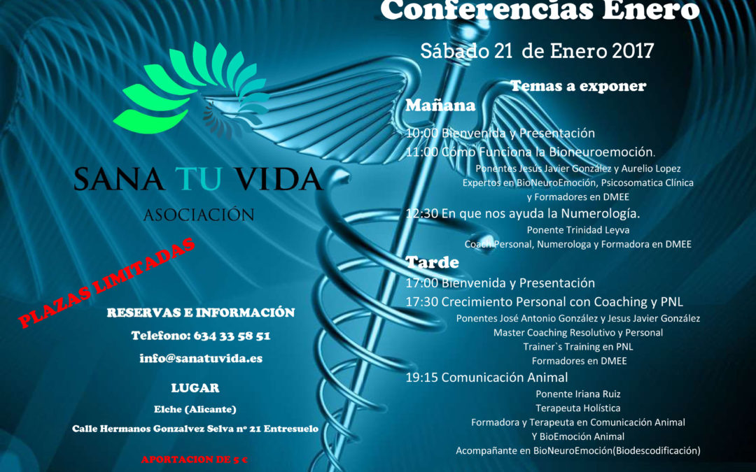Conferencias Enero